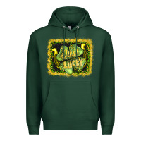 Sports Green just lucky Premium Hoodie - AdoDesignShop