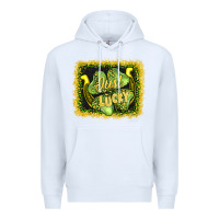 White just lucky Premium Hoodie - AdoDesignShop