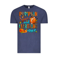 Vintage Denim pumpkin spice and everthing nice Vintage Tee - Zillion Design Studio