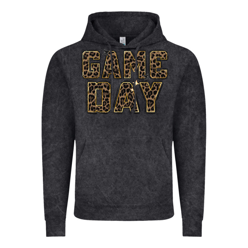 Game Day Leopard Vintage Hoodie by Zillion Design Studio | Teevron