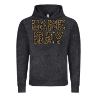 Vintage Black game day leopard Vintage Hoodie - Zillion Design Studio