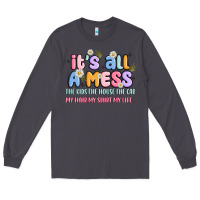 Smoke its all a mess Long Sleeve Tee - JahusDesignShop