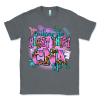 Charcoal Heather rocking the night shift cna life Classic Tee - AdoDesignShop