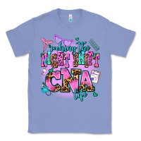 Colony Blue rocking the night shift cna life Classic Tee - AdoDesignShop