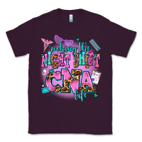 Plum rocking the night shift cna life Classic Tee - AdoDesignShop