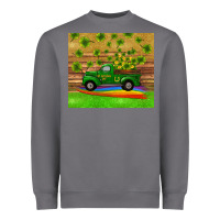 Storm st patricks day truck shamrock with rainbow tumbler Heavyweight Sweatshirt - RanaPortraitStore