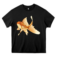 Black Goldfish Heavy Core Tee - LillyAllenDesigns