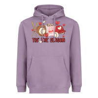 Lavender tis the season baseball Heavyweight Hoodie - MaliasSmallBusiness