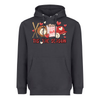 Smoke tis the season baseball Heavyweight Hoodie - MaliasSmallBusiness