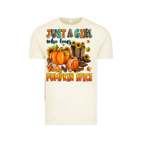 Vintage Arctic just a girl who loves pumpkin spice Vintage Tee - Zillion Design Studio