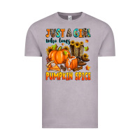 Vintage Zinc just a girl who loves pumpkin spice Vintage Tee - Zillion Design Studio