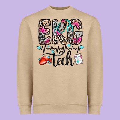 Heavyweight Sweatshirt ekg tech