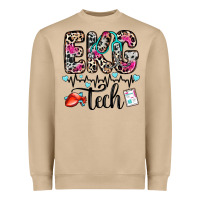 Mushroom ekg tech Heavyweight Sweatshirt - Zillion Design Studio