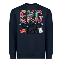 Navy ekg tech Heavyweight Sweatshirt - Zillion Design Studio