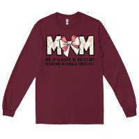 Burgundy mom she is clothed in gratitude counting blessings Long Sleeve Tee - JahusDesignShop