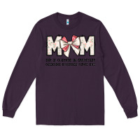 Plum mom she is clothed in gratitude counting blessings Long Sleeve Tee - JahusDesignShop