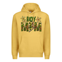 Antique Gold Boy Mom Premium Hoodie - BundleAndBundleShop