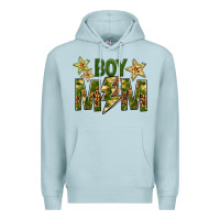 Blue Mist Boy Mom Premium Hoodie - BundleAndBundleShop