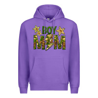 Purple Boy Mom Premium Hoodie - BundleAndBundleShop