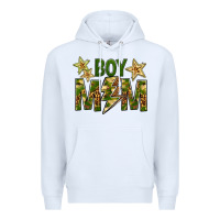 White Boy Mom Premium Hoodie - BundleAndBundleShop