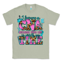 Matcha i became a cna because your life is worth my time Classic Tee - AdoDesignShop