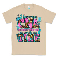 Mushroom i became a cna because your life is worth my time Classic Tee - AdoDesignShop