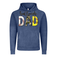 Vintage Denim ballpark dad with softball and baseball Vintage Hoodie - texasbilliewilder