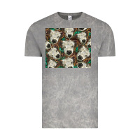 Cloud Rock white Scottish calf Vintage Tee - BarkalooDesign