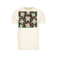 Vintage Arctic white Scottish calf Vintage Tee - BarkalooDesign