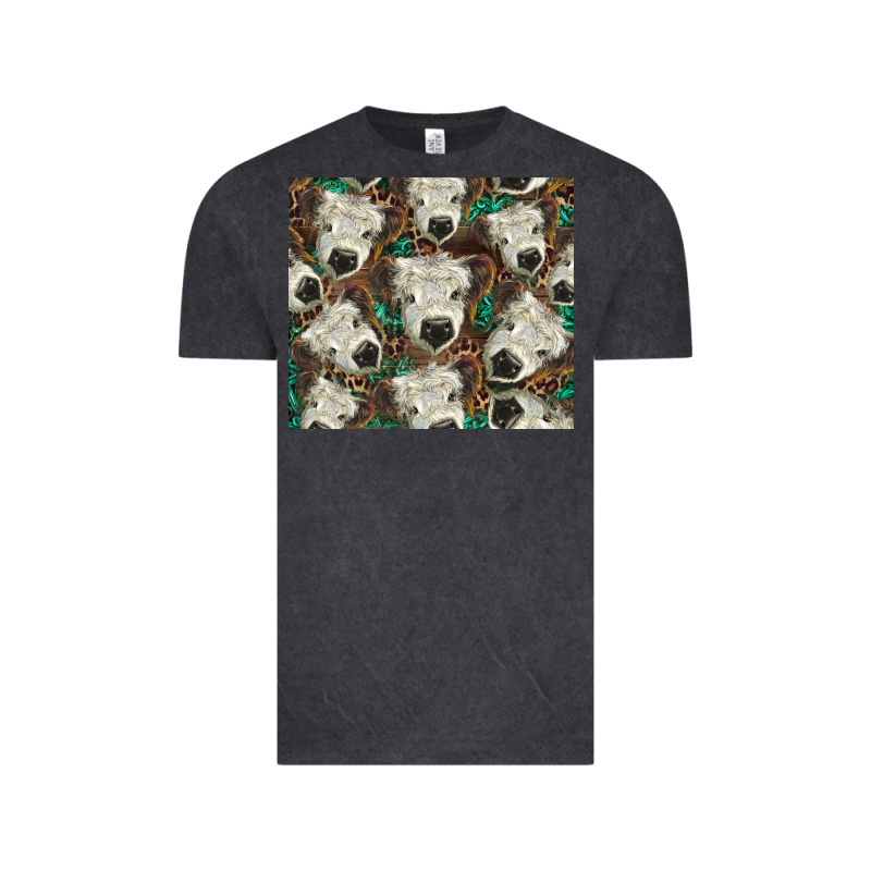 White Scottish Calf Vintage Tee by BarkalooDesign | Teevron
