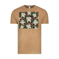 Vintage Camel white Scottish calf Vintage Tee - BarkalooDesign
