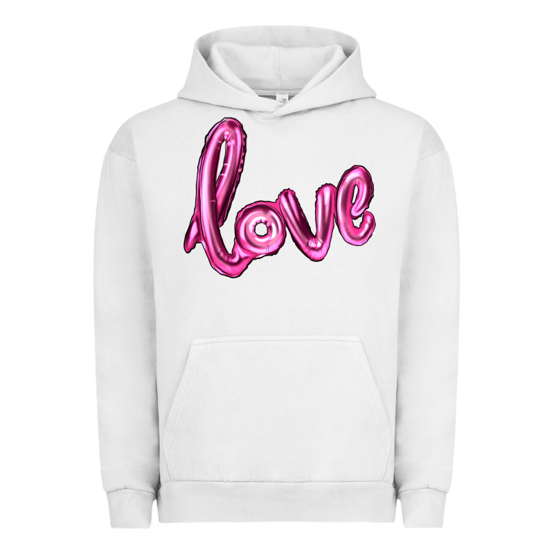 Valentine's Day Love Balloon Urban Hoodie by RanaPortraitStore | Teevron