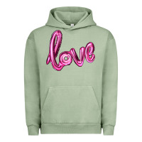 Pigment Oil Green valentine's day love balloon Urban Hoodie - RanaPortraitStore