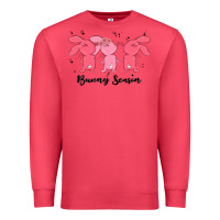 Cardinal easter bunny Premium Sweatshirt - MaliasSmallBusiness