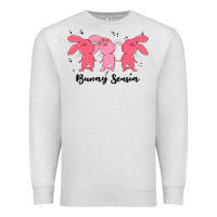 Oatmeal Heather easter bunny Premium Sweatshirt - MaliasSmallBusiness