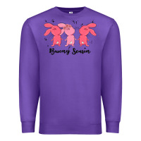 Purple easter bunny Premium Sweatshirt - MaliasSmallBusiness