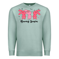 Seafoam easter bunny Premium Sweatshirt - MaliasSmallBusiness
