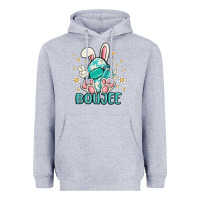 Heather Grey boujee  easter  egg Heavyweight Hoodie - MaliasSmallBusiness