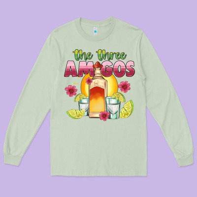 The Three Amigos Long Sleeve Tee Designed By Jahusdesignshop
