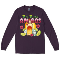 Plum the three amigos Long Sleeve Tee - JahusDesignShop