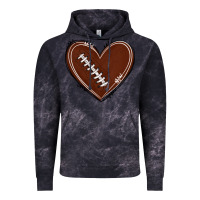 Cloud Black american football heart Vintage Hoodie - texasbilliewilder