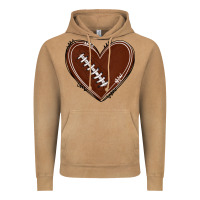Vintage Camel american football heart Vintage Hoodie - texasbilliewilder