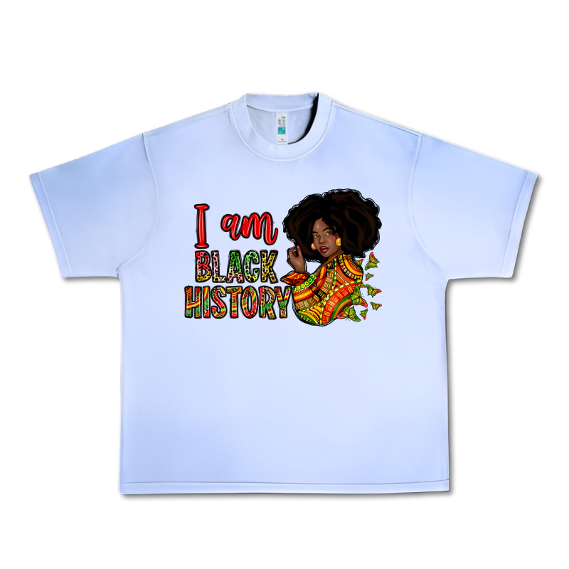 I Am Black History Urban Heavy Tee by Zillion Design Studio | Teevron