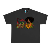 Pigment Black I am black history Urban Heavy Tee - Zillion Design Studio