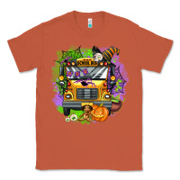 Copper halloween school bus Classic Tee - AdoDesignShop