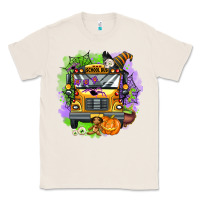Natural halloween school bus Classic Tee - AdoDesignShop
