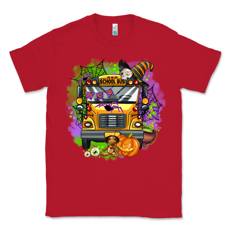Halloween School Bus Classic Tee by AdoDesignShop | Teevron