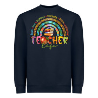 Navy teacher life Heavyweight Sweatshirt - texasbilliewilder