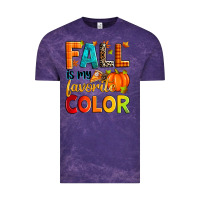 Cloud Purple fall is my favorite color Vintage Tee - Zillion Design Studio