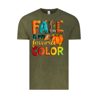 Vintage Olive fall is my favorite color Vintage Tee - Zillion Design Studio